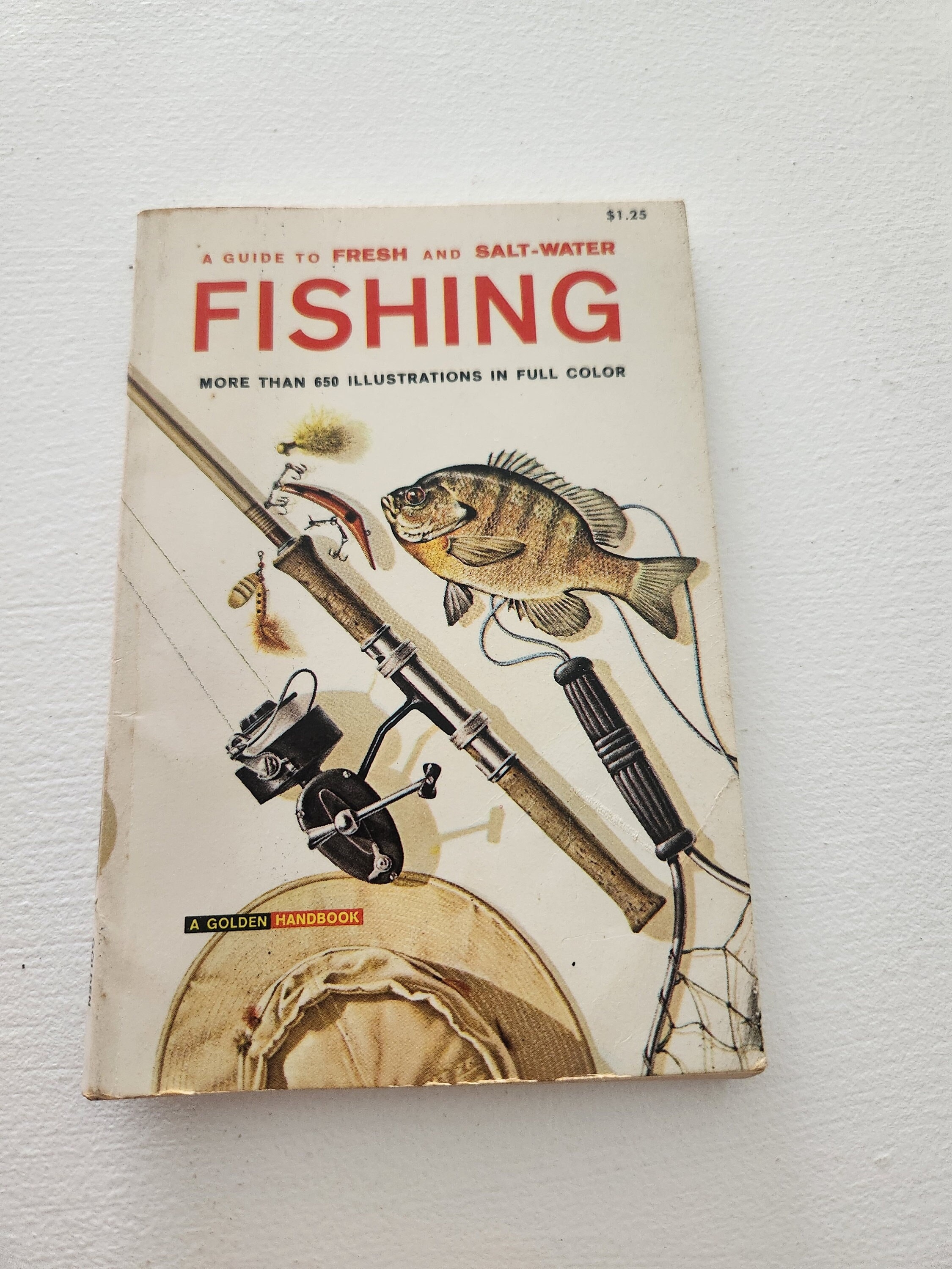 Vintage Fishing Nature Field Guide by George S Fichter. A Guide To Fresh &  Salt Water Fish, Fisherman Guide, Fish Reference Handbook.