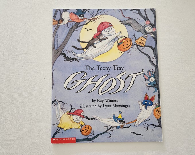 The Teeny Tiny Ghost by Kay Winters -- Vintage Children's Book ...