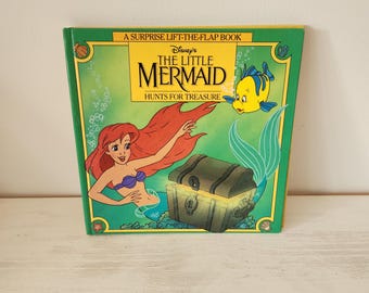 Vintage 1994 Disney's the Little Mermaid Book – Children's Picture