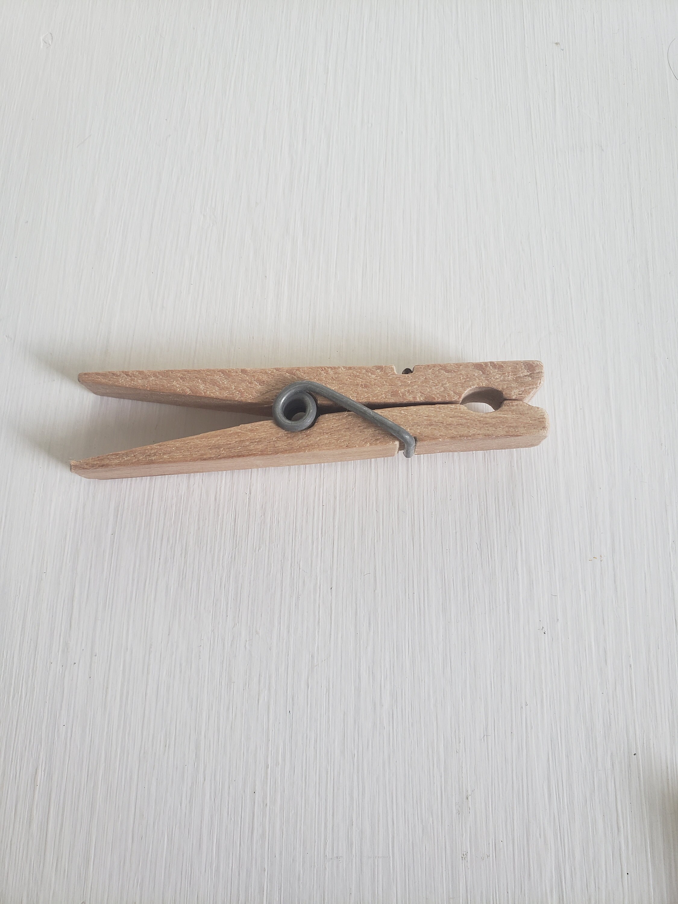 Vintage Wooden Spring Loaded Clothes Pins. Lot of 25 Etsy