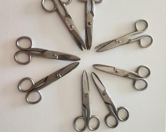 Vintage CP Jameson Style C Lineman Electricians Splicer Scissors -- Industrial Scissors -- Utility Crafting Shears -- Collectible Scissors