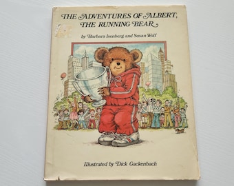 Vintage 1982 Albert the Running Bear Children's Book