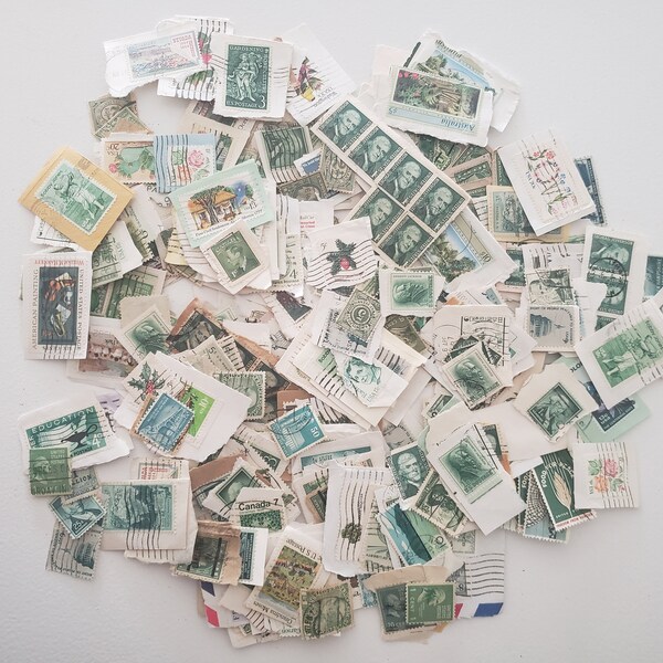 Bulk Used Stamps Etsy