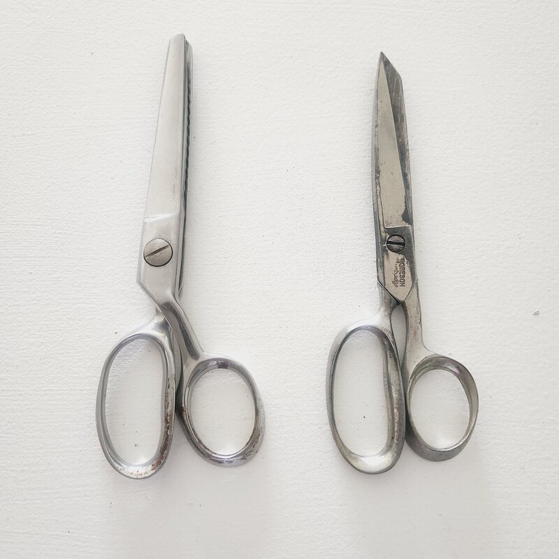 Zig Zag Scissors Fabric Etsy Zig zag scissors fabric etsy