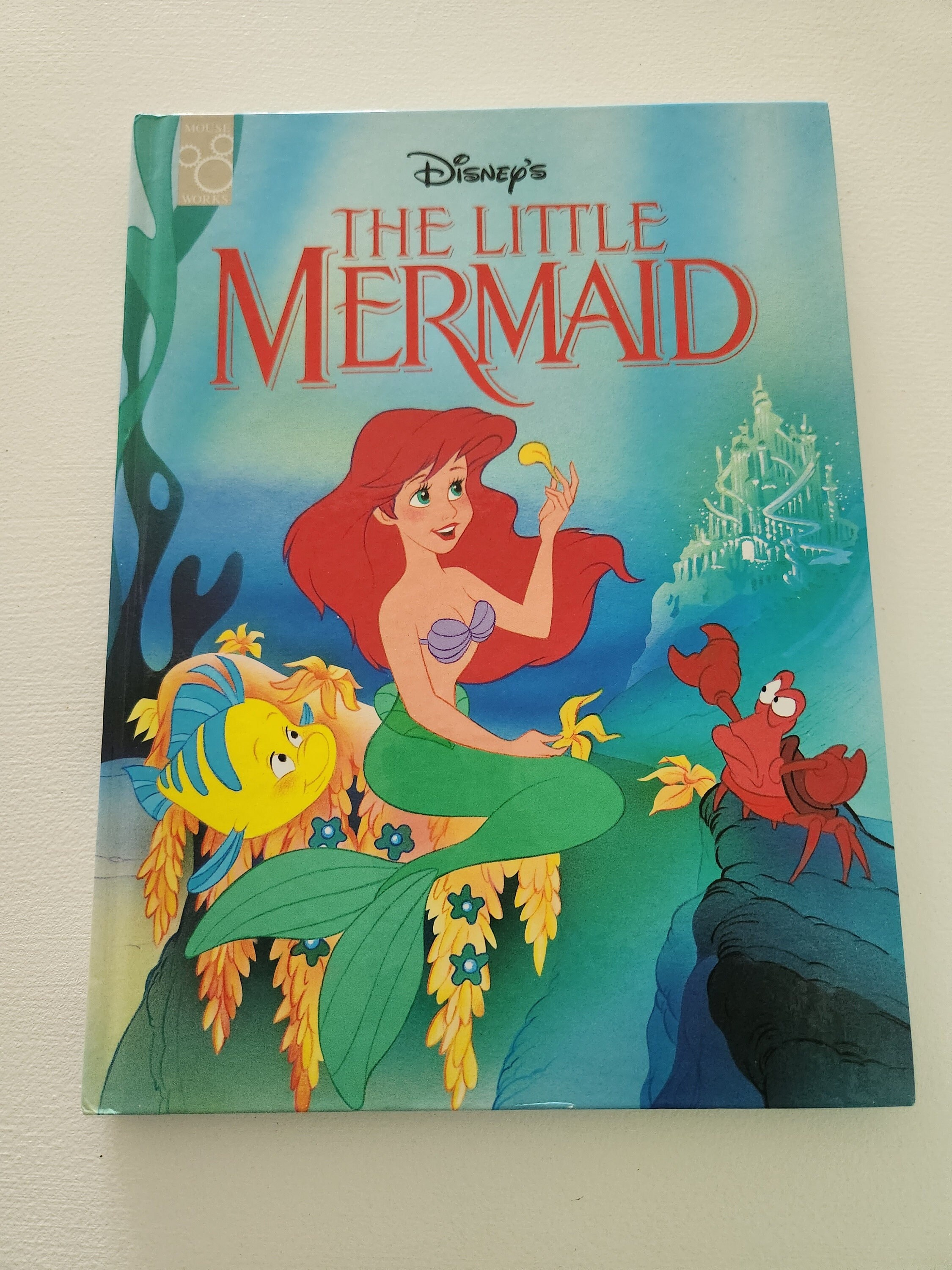 Walt Disney's the Little Mermaid --1994 Vintage Children's Walt Disney's the Little Mermaid --1994 Vintage Children's