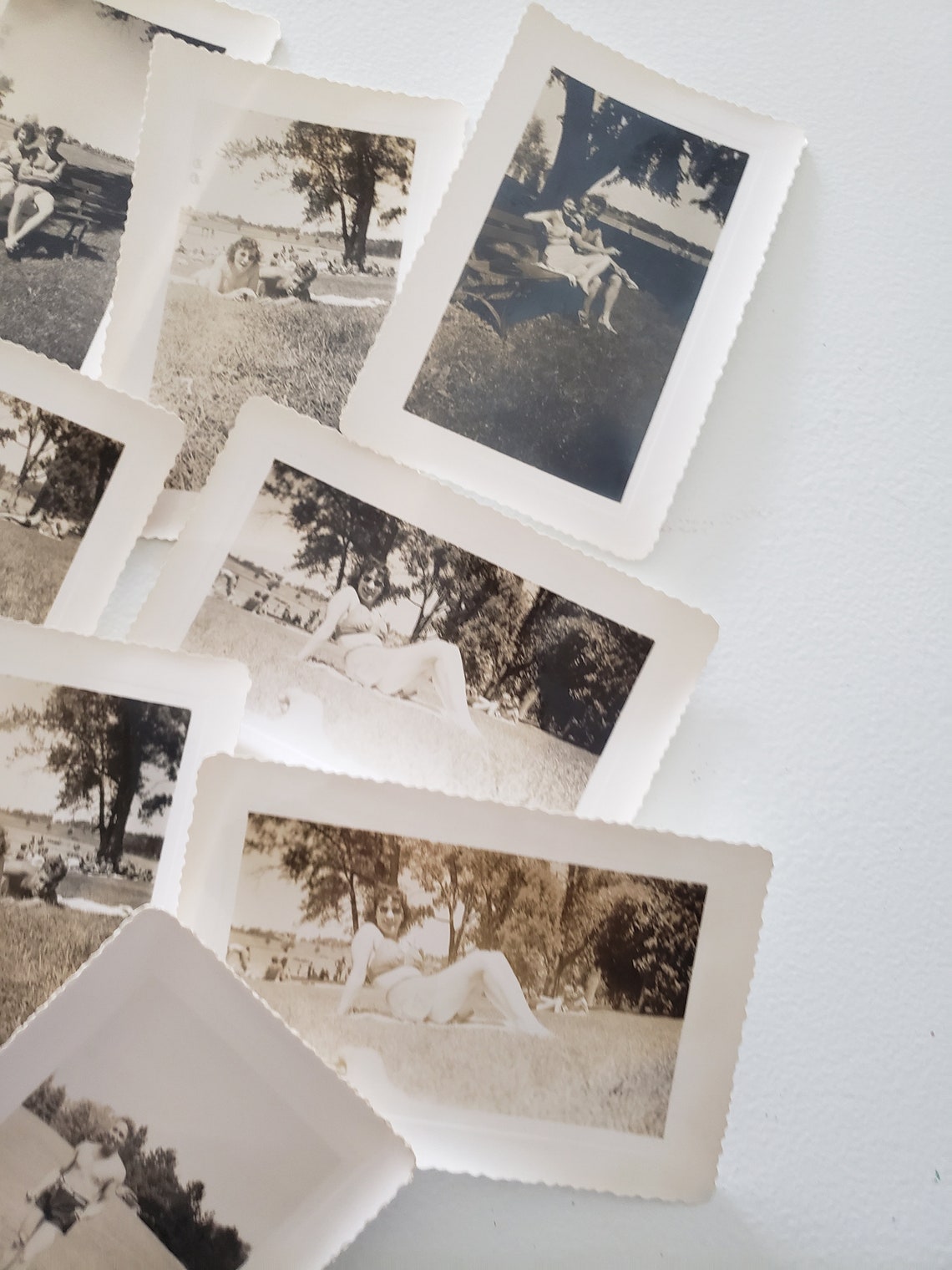 Vintage Black & White Photographs With Negatives. Mixed Lot Of Etsy