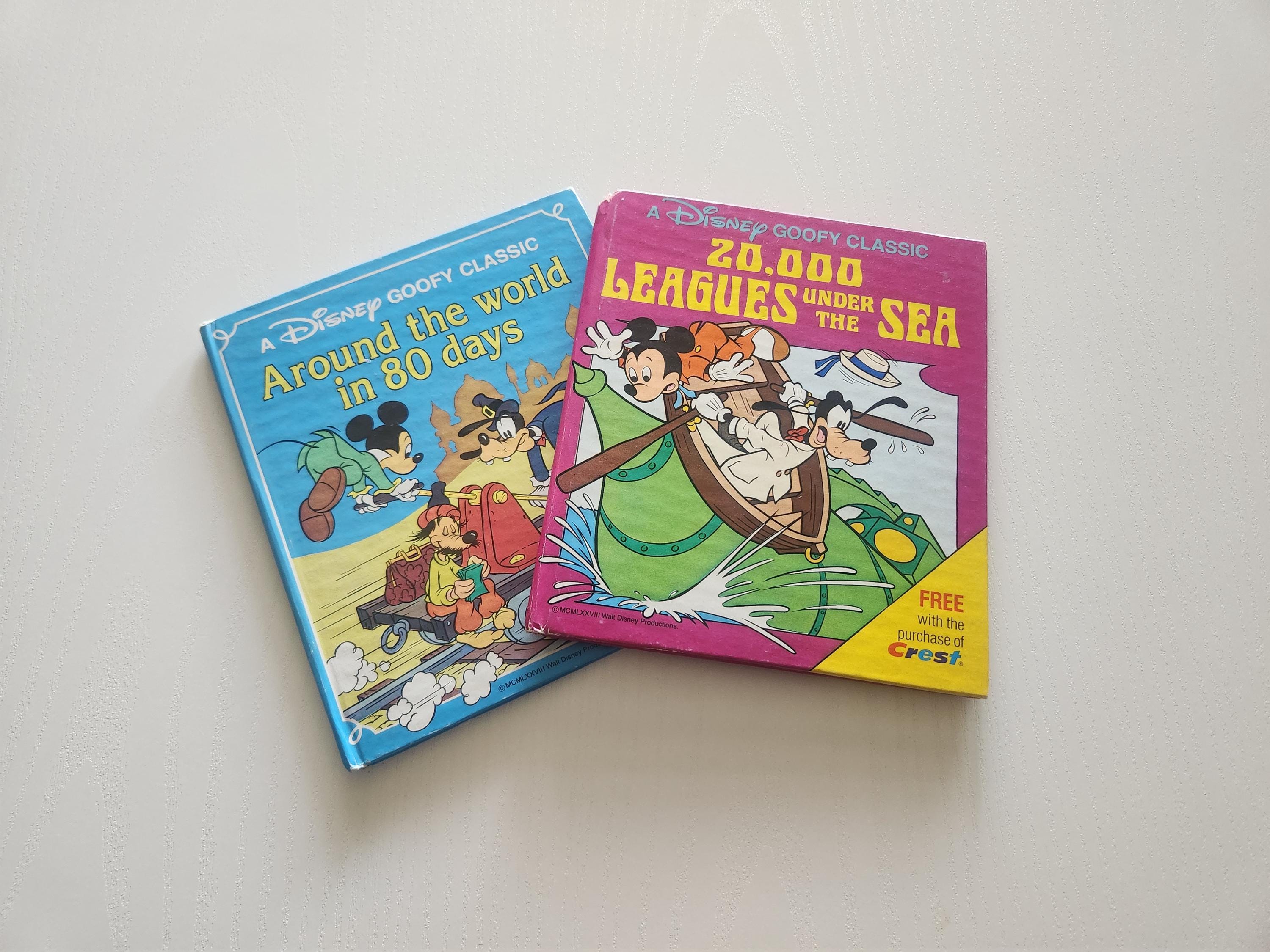 Vintage Disney's Goofy Books – Crest Toothpaste Promo, 1978 - Etsy