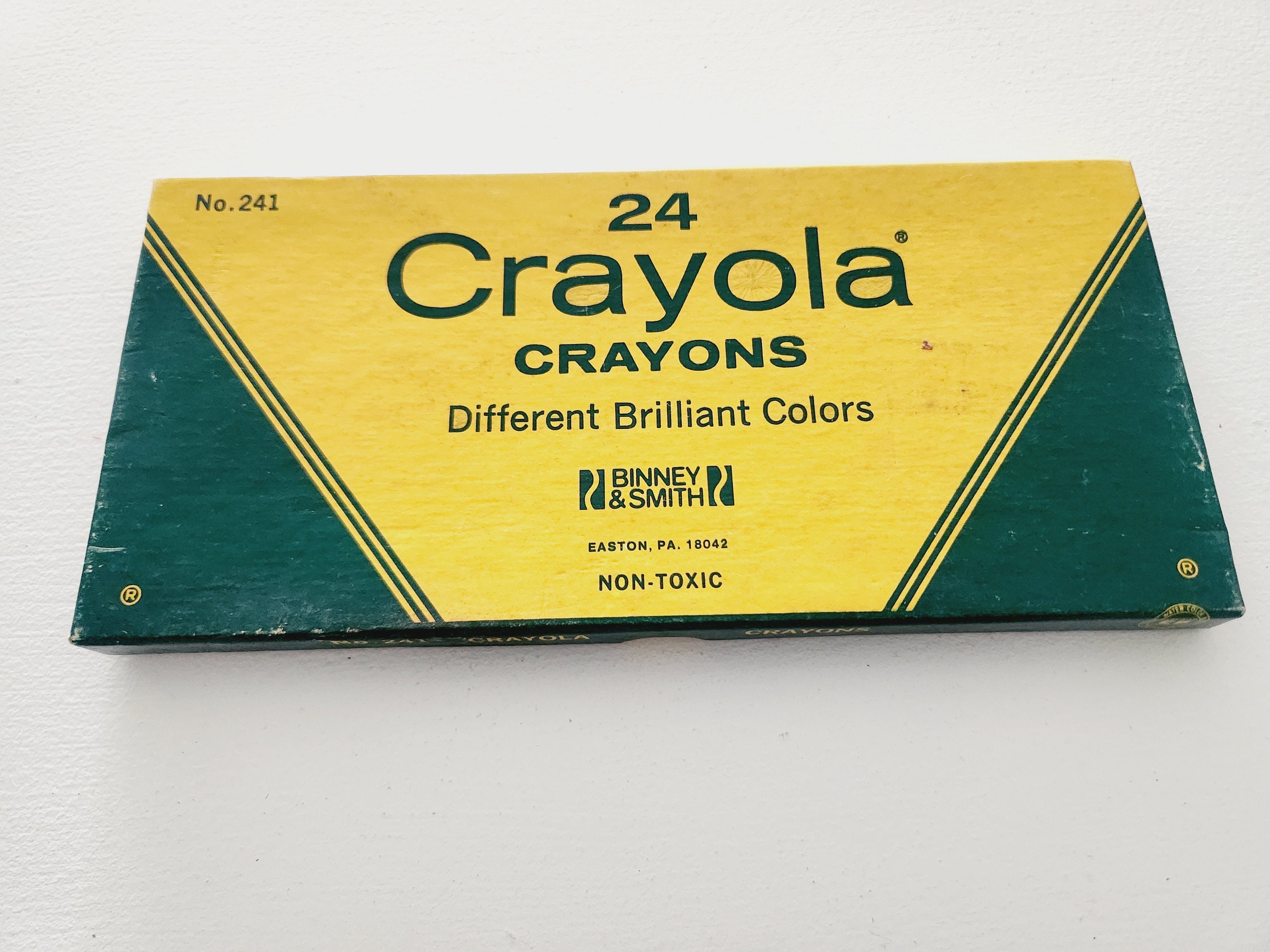 Vintage Crayola Finger Paint Powder: 1960s, Binney & Smith, Blue 