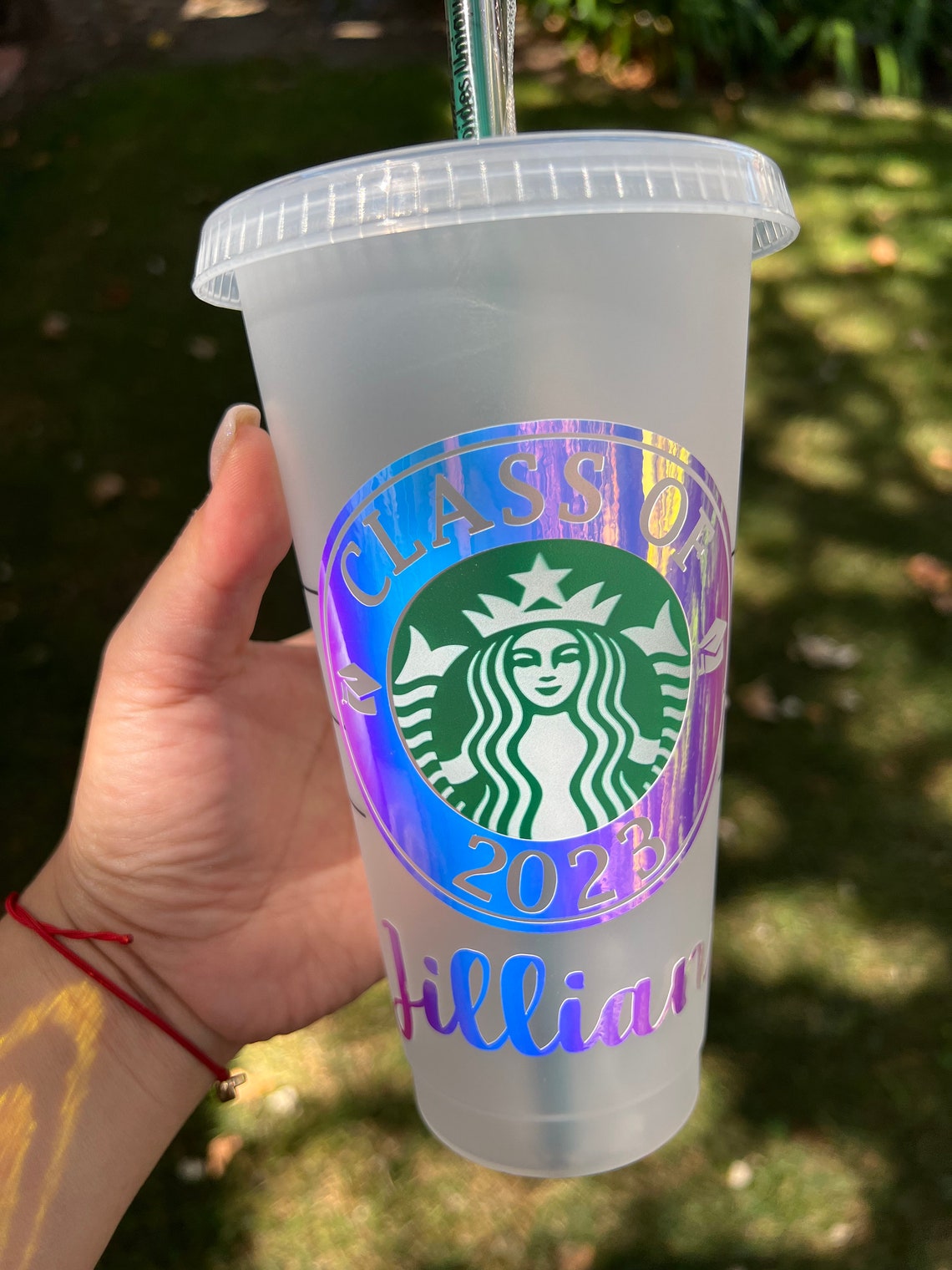 Starbucks Reusable Cold Cups Class of 2023 Starbucks Cup Etsy