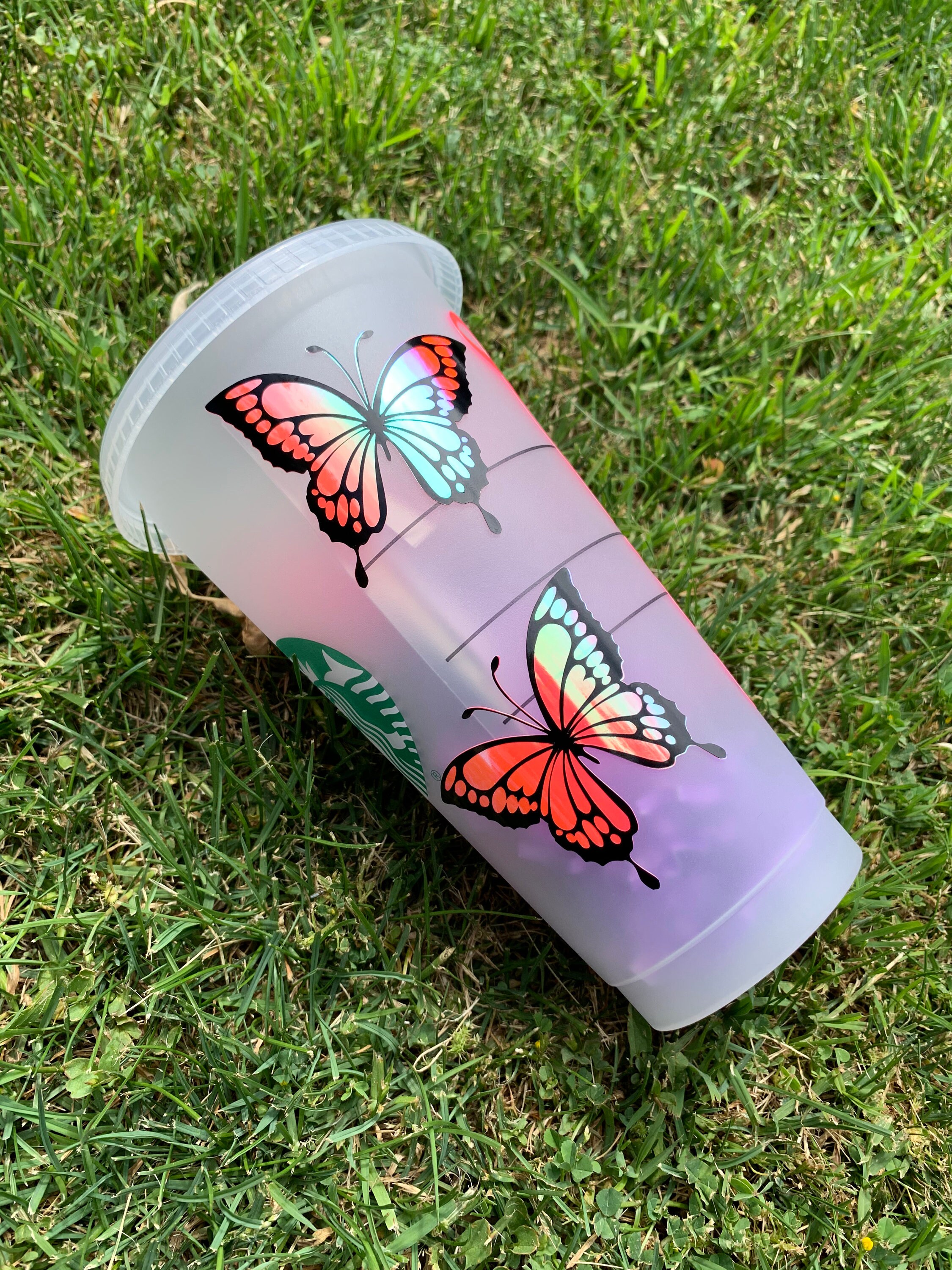 Butterfly Starbucks Cup – Ally's Finds