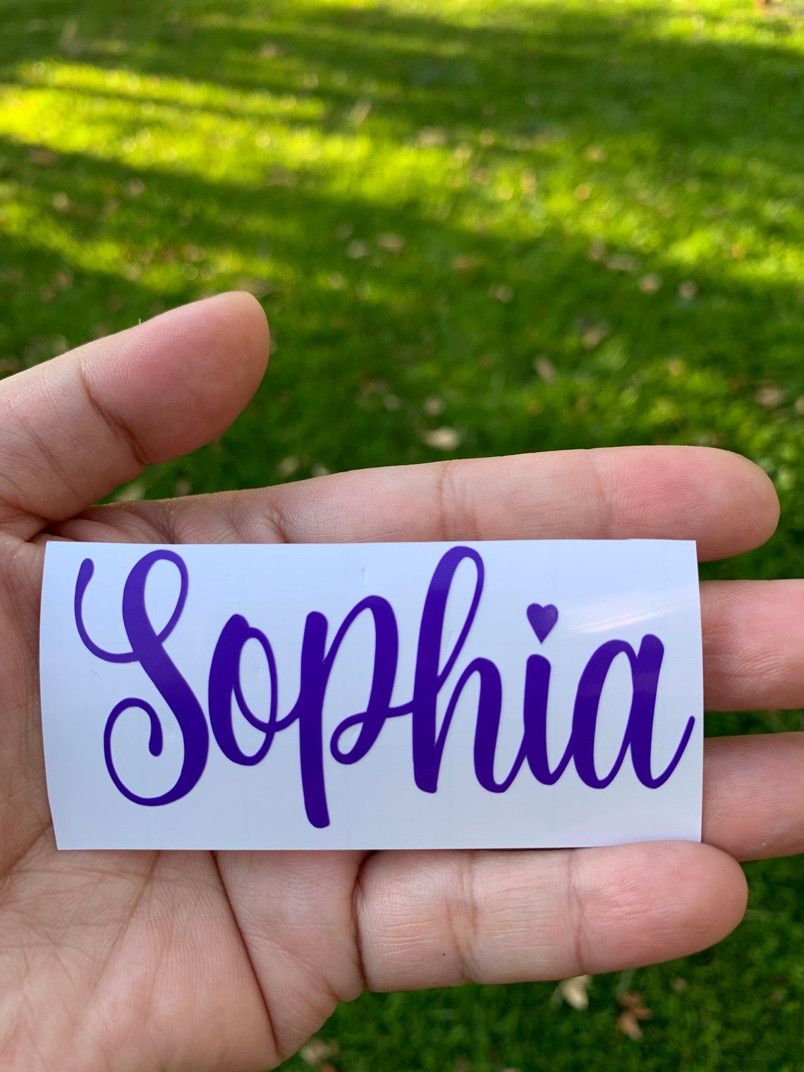 Personalized Name Decal Name Decal for Tumbler Wine Glass Etsy