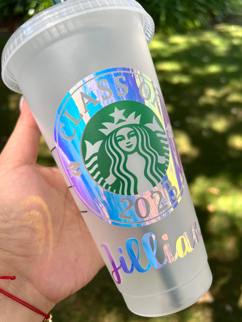 Starbucks Reusable Cold Cups Class of 2025 Starbucks Cup Etsy