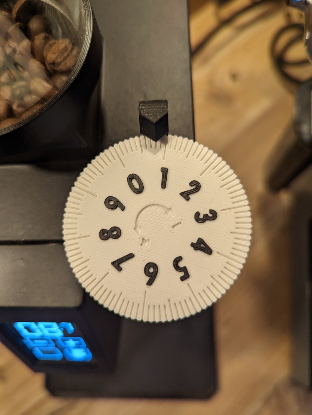 Großes Einstellrad Dial Mahlgrad Eureka Mignon MCI, Perfetto, Specialita, Silenzio, Manuale