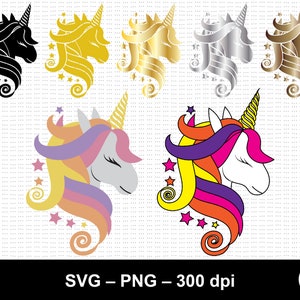 unicorn svg / unicorn head svg / unicorn clipart / unicorn png / unicorn cut file / cute unicorn svg / unicorn shirt svg / unicorn birthday