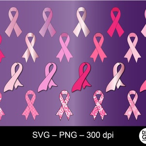 Breast Cancer svg / breast Cancer ribbon / pink October / Cancer awareness / pink ribbon / Cancer survivor / pink ribbon svg