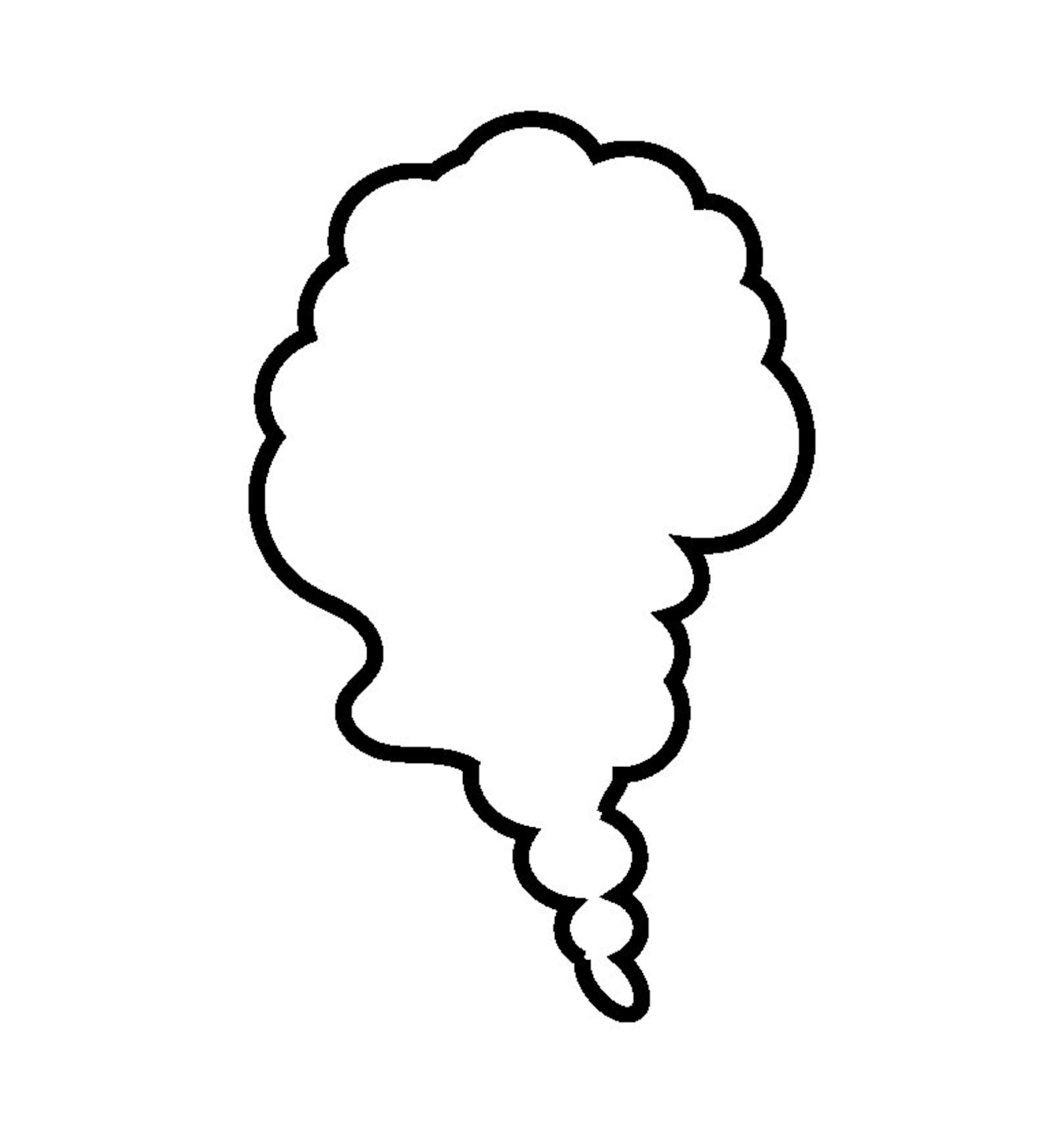 Svg de fumée, effet de fumée, dessin animé de svg de fumée, png de