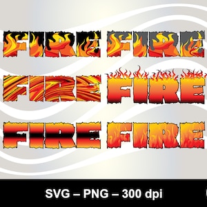 Feu svg / design feu / mot feu svg / feu flammes svg / feu tshirt svg / flamme tshirt svg / feu png