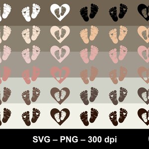 Baby feet svg / baby footprint svg / baby feet silhouette / baby svg / baby foot / baby feet svg / baby footprints svg / new baby svg