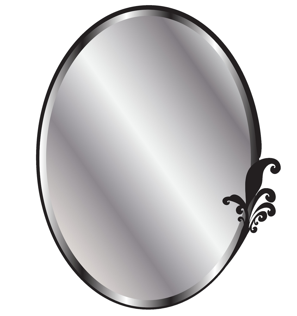 Mirror Svg / Mirror Bundle Svg / Mirrors Png / Oval Mirror Svg / Mirror