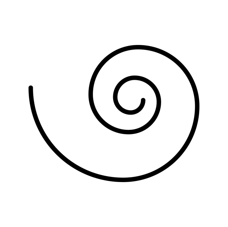Spiral Svg / Spiral Svg File / Swirls Svg / Spiral Bundle / Spiral
