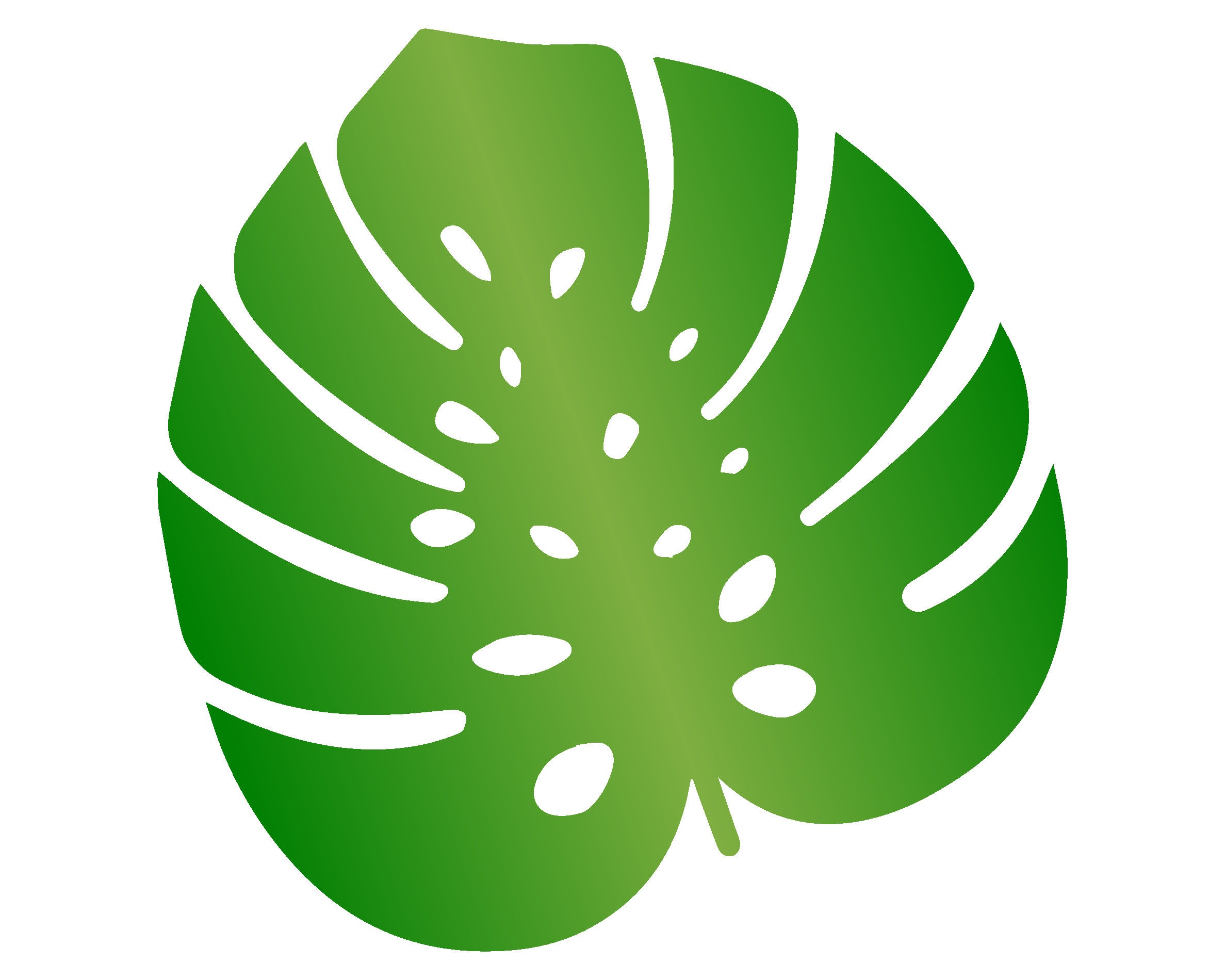 Tropical Leaves Svg / Monstera Leaf Svg / Jungle Leaves Svg / - Etsy