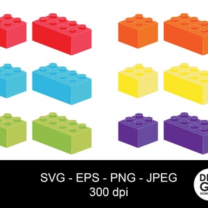 Building blocks svg / toy brick / bricks svg / building brick png / building blocks / toy blocks svg