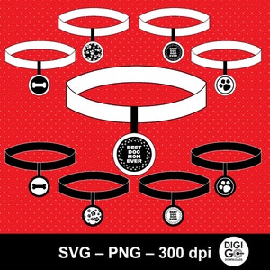 Dog collar svg / dog bone png / bone collar clipart / dog collars png / dog bone svg / dog svg / dog mom svg / dog tag svg / dog tag svg