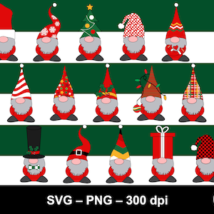 Christmas gnomes svg / gnome svg / gnome clipart / gnome shirt / gnome png / Christmas gnome bundle / cute gnome svg / holiday gnome