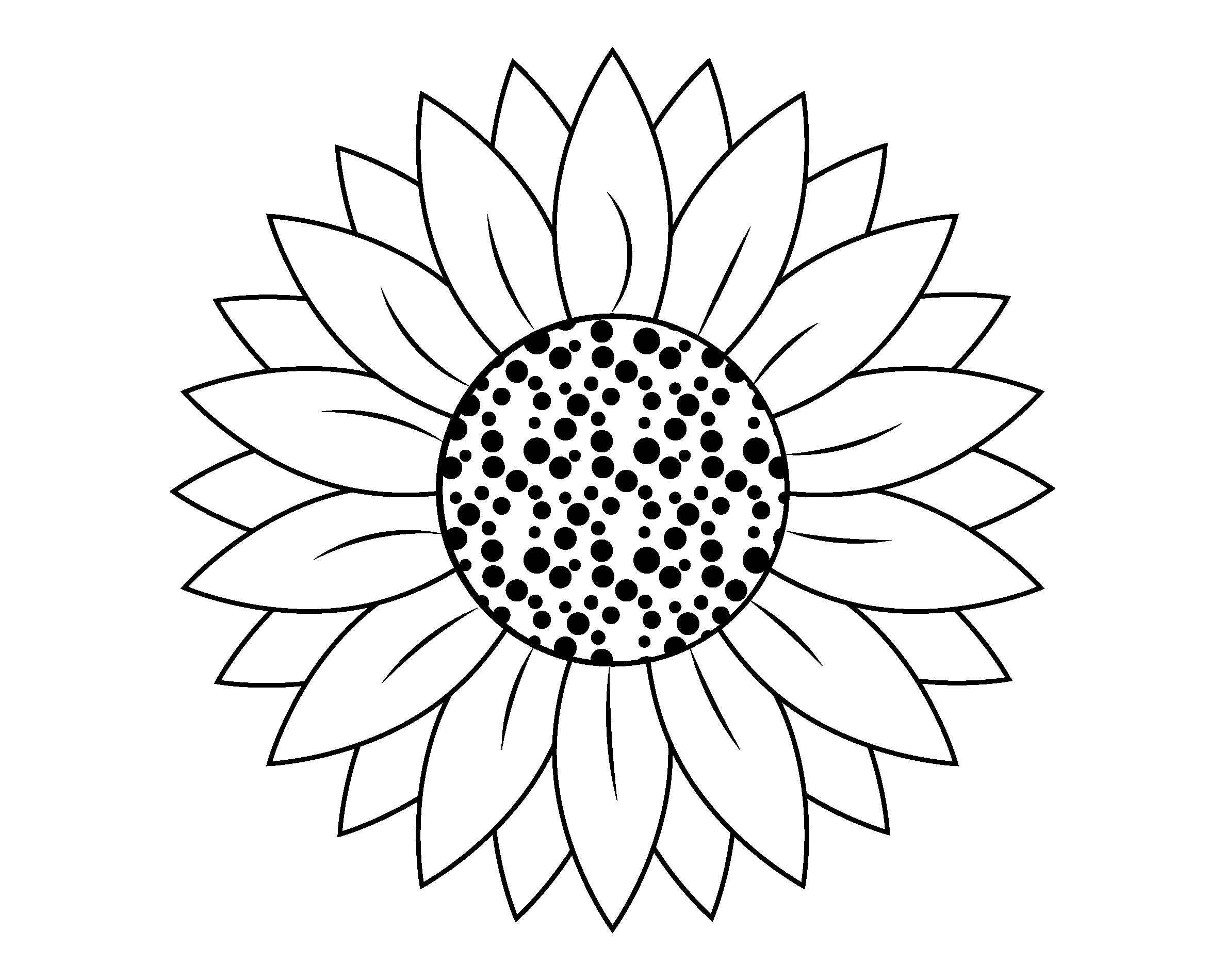 Sunflower Svg / Sunflower Clipart / Flower Svg / Sunflower Png