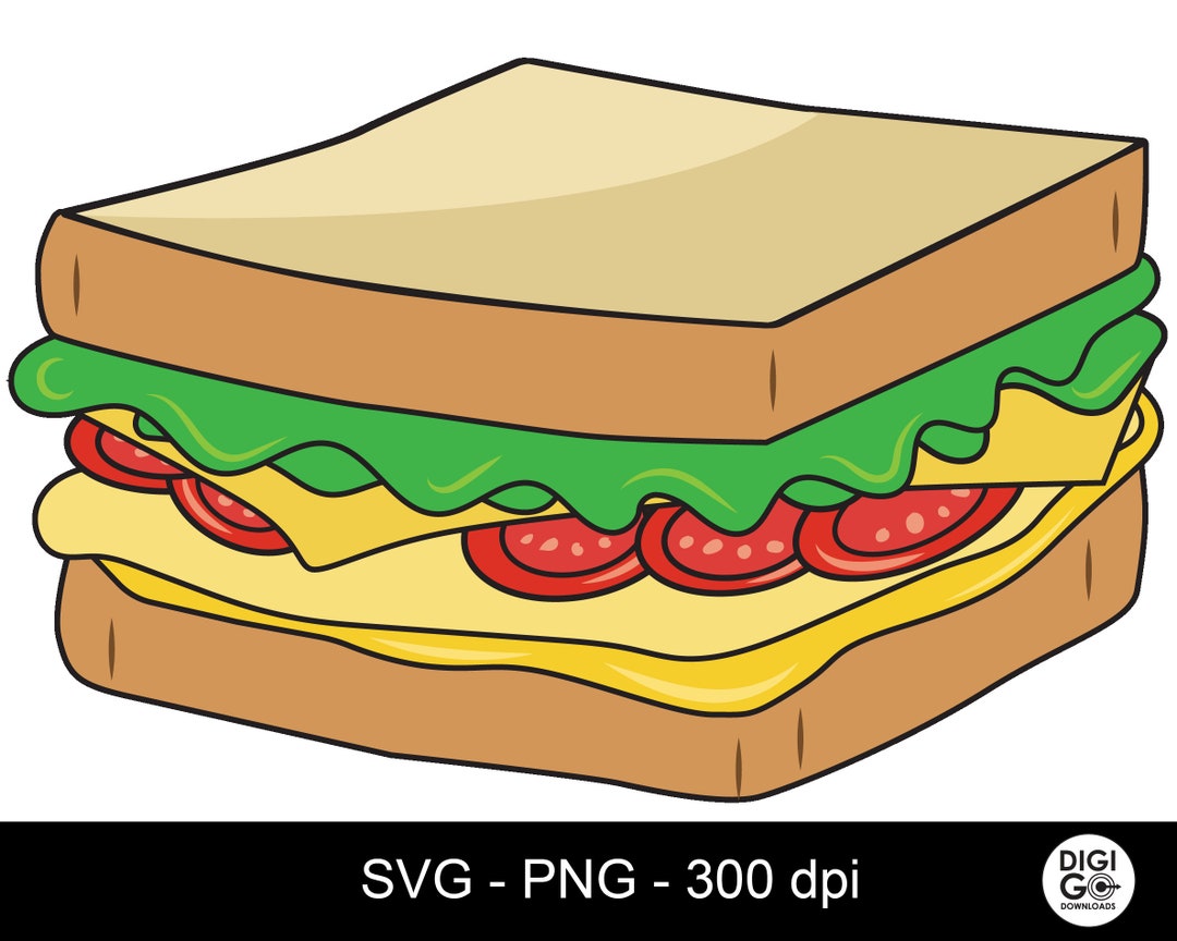 Sandwich Svg / Food Svg / Sandwich Png / Sandwich Graphic / Sandwich