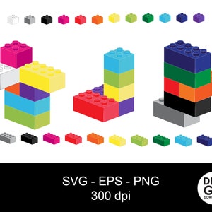 Building blocks svg / building blocks clipart / toy brick / bricks svg / building brick png / bricks svg / bricks clipart / plastic bricks