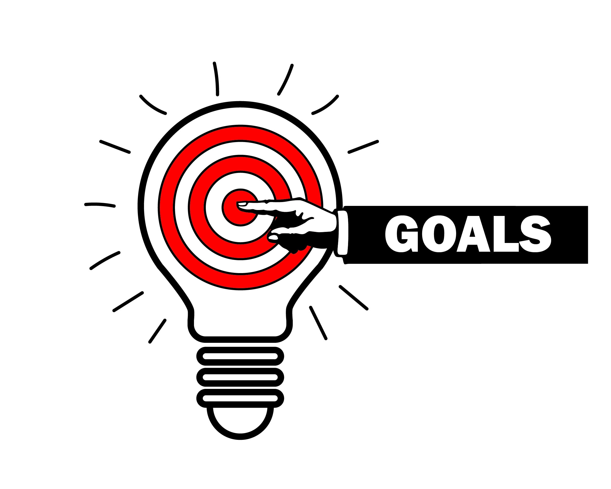 Goals Clipart / Target Clipart / Target Image / Goals / Light Etsy Canada