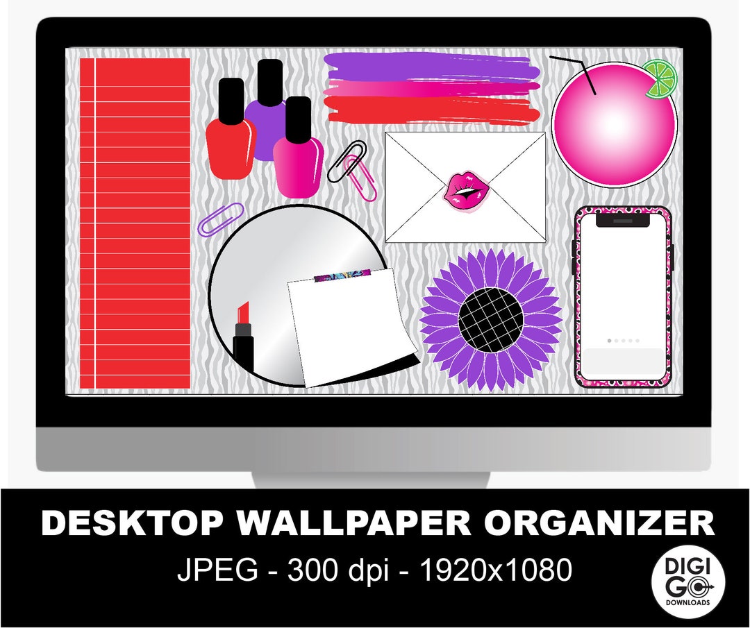 Desktop Wallpaper Organizer / Desktop Wallpaper / Desktop Background ...