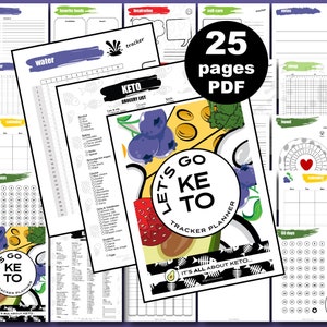 Keto grocery list / Keto food list / Keto printable / Keto tracker / Keto diet planner / Keto meal planner / Keto snacks / Keto cheat sheet