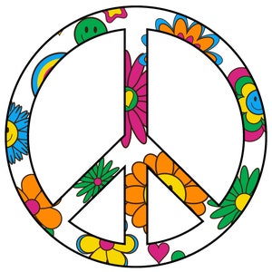 Peace Sign Svg / Peace Symbol Svg / Peace Sign Png / Peace - Etsy