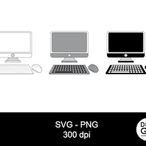 Computer svg / computer clipart / computer png / technology svg