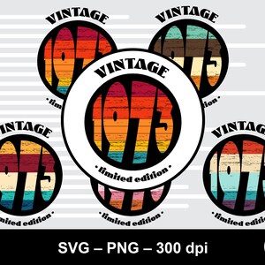 1973 svg / 50th birthday svg / vintage svg / birthday svg / 1973 cut file / limited edition svg /  50 birthday svg / vintage birthday svg