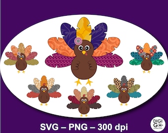 Cute turkeys svg / Thanksgiving turkey svg / baby turkey svg / turkey cut file clipart / Thanksgiving svg / Autumn svg / turkey shirt svg
