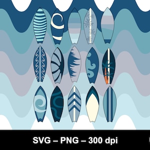 Surfboard svg / surfboard bundle / surfing svg / summer / surfboard cut file / surfboard cricut files / surfboard png / surfboard clipart