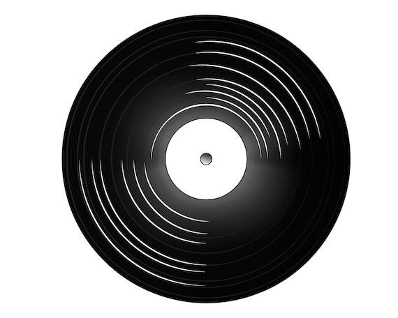 Disco in vinile SVG / disco in vinile png / disco in vinile -  Italia