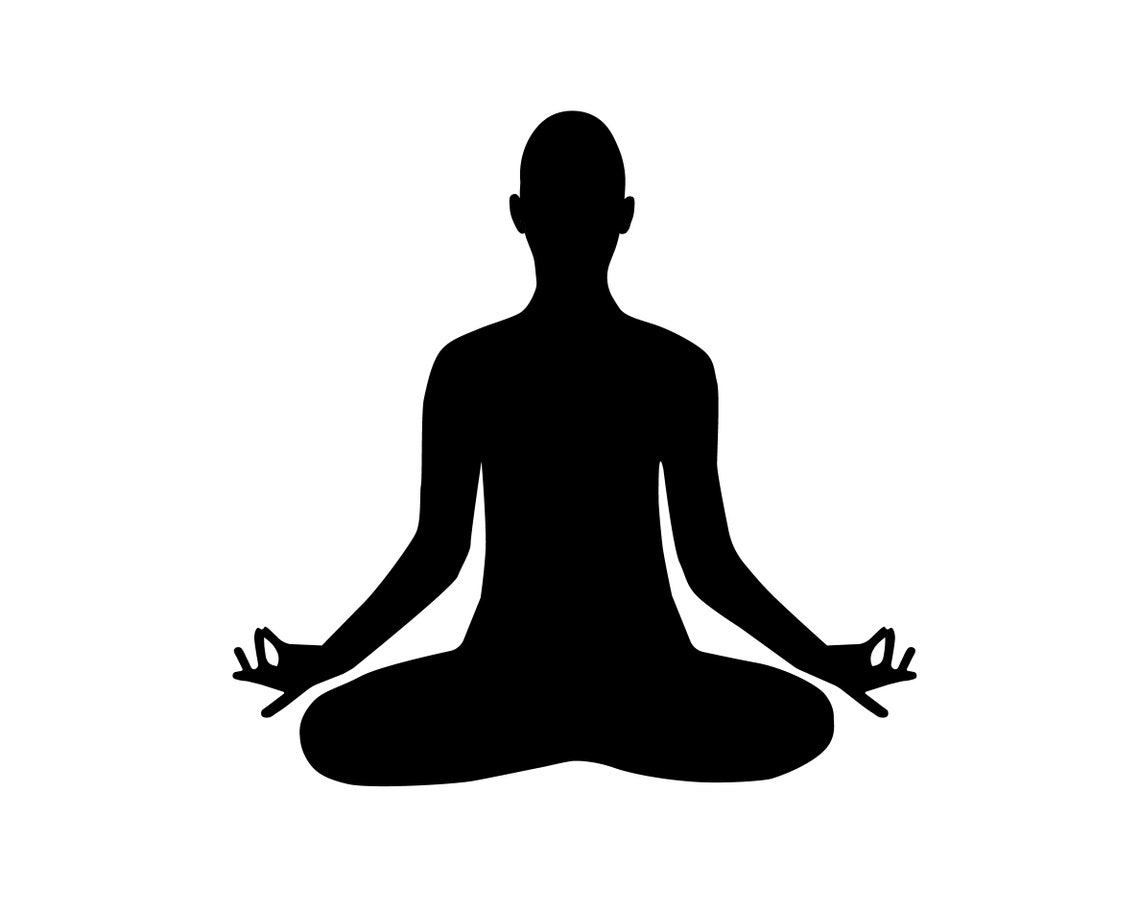 Yoga Svg / Meditation Svg / Yoga Clipart / Spiritual Svg / Yoga
