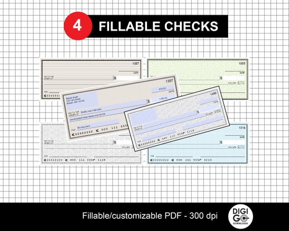 Blank Check Template