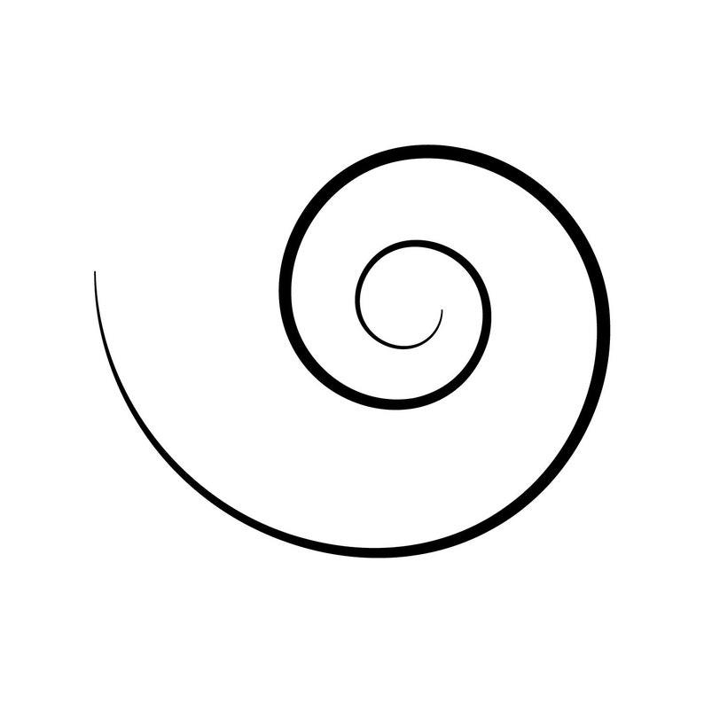 Spiral Svg / Spiral Svg File / Swirls Svg / Spiral Bundle / Spiral