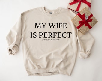 tee Funny Beware My Wife Gift for Wife Husband Women Sweatshirt tee Funny Beware My Wife Gift for Wife Husband Women Sweatshirt