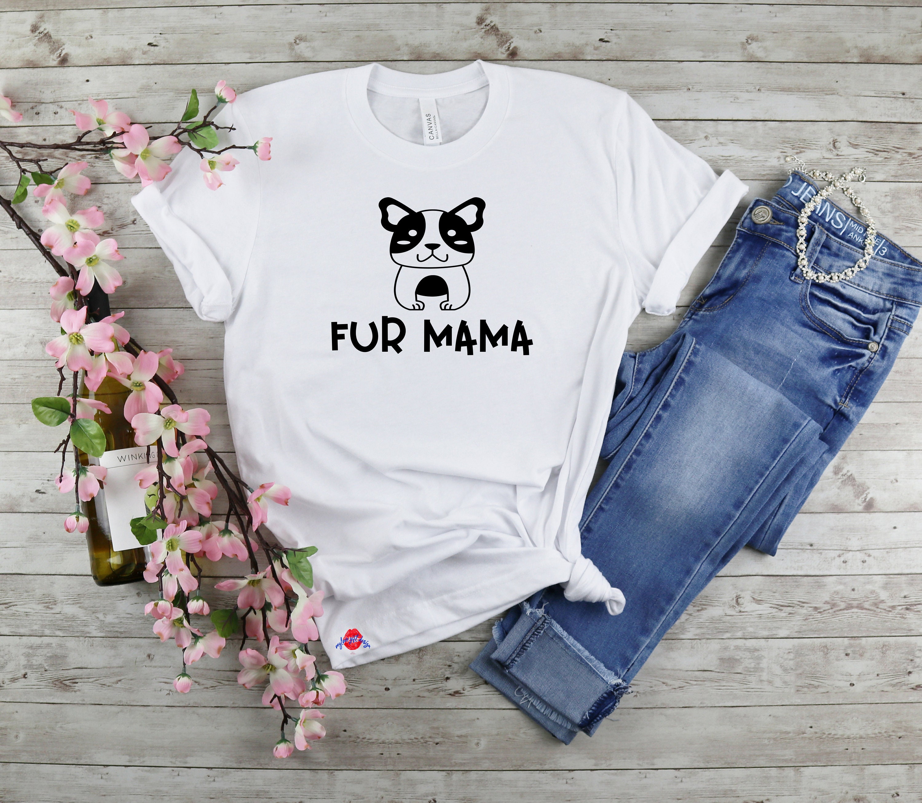 Fur Mama Shirt for Mother's Day Gift Fur Mom T Shirt for Etsy