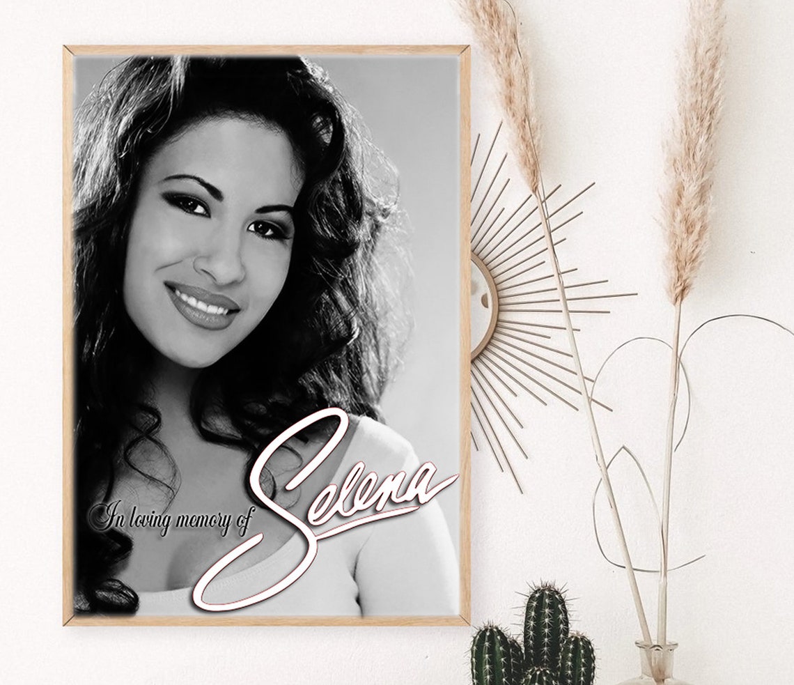 Selena Quintanilla Wall Art Print Poster No Frame Wall Decor Etsy