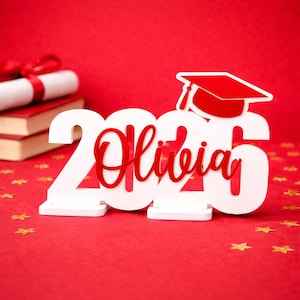 Personalized Graduation Party Sign. Decorations for Class of 2026 Seniors and Graduates