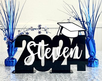 Personalized Class of 2024 Graduation Party Sign. Graduation Decorations 2024. Gift Table Decorations