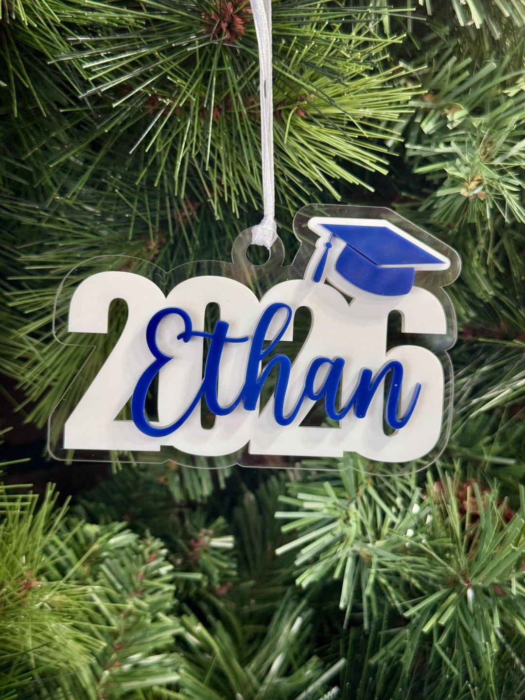 Personalized Class of 2026 Graduation Ornament. Gift for High School ...