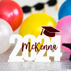 Personalized Class of 2024 Graduation Party Sign. Graduation Decorations 2024. Gift Table Decorations image 5